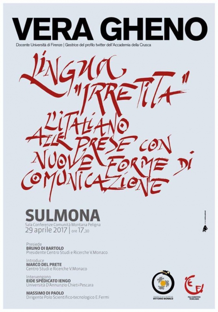 La lingua irretita.