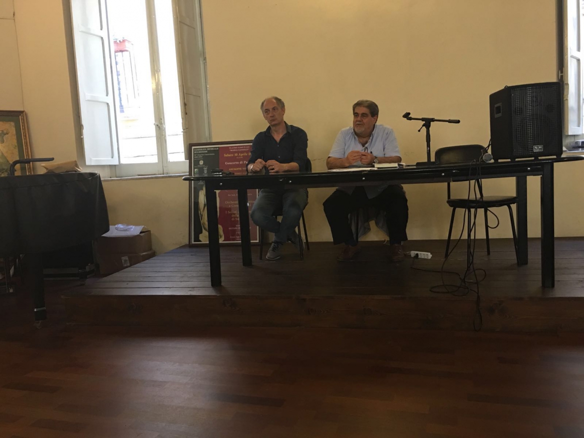 Il presidente Bruno di Bartolo (a destra) e il vice presidente Antonio Di Fonso
