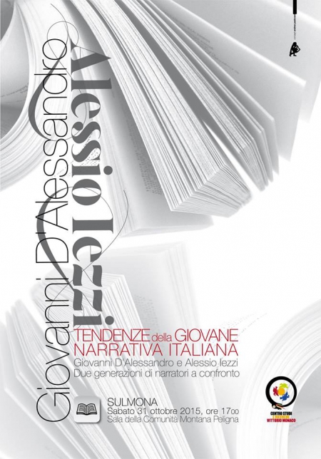 31-10-2015 - Tendenze della giovane narrativa italiana