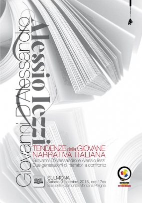 31-10-2015 - Tendenze della giovane narrativa italiana