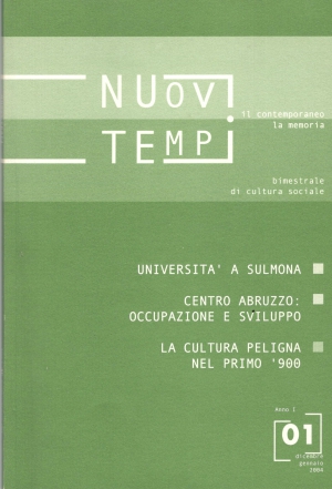 Note sulla cultura sulmonese del primo Novecento