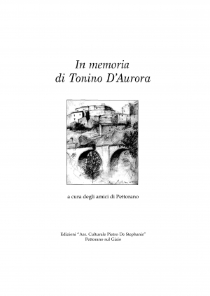 In memoria di Tonino D&rsquo;Aurora