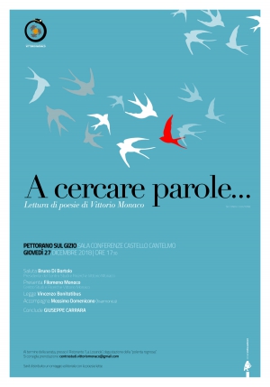 A cercar parole...Lettura di poesie di Vittorio Monaco