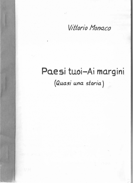 Paesi tuoi - Ai margini (Quasi una storia)