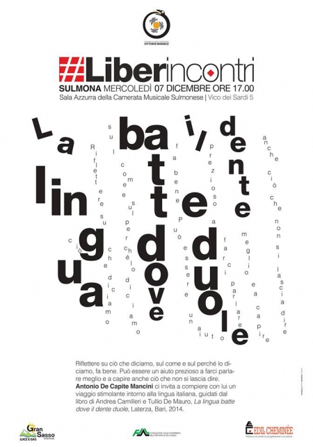 #Liberincontri. Antonio De Capite Mancini