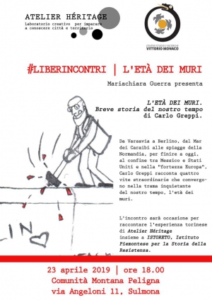 #Liberincontri. L'et&agrave; dei muri