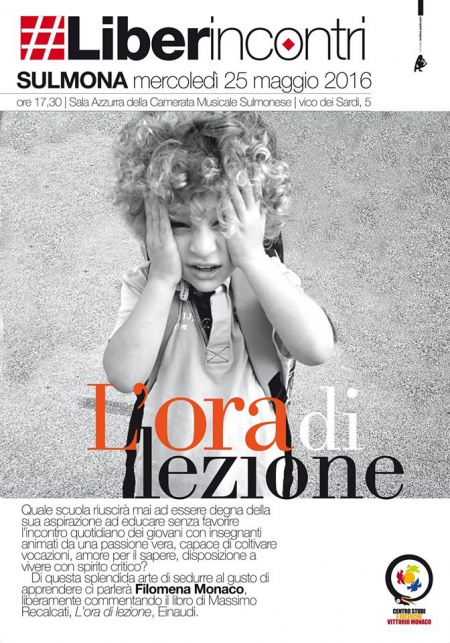 25-05-201. #Liberincontri. Filomena Monaco