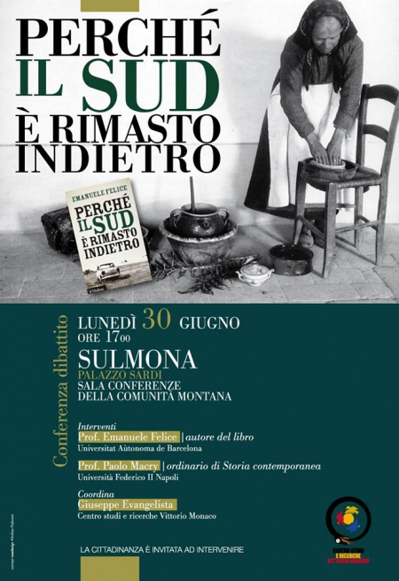 30-06-2014 - Perché il Sud è rimasto indietro