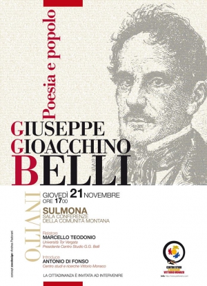 21-11-2013 - Conferenza di Marcello Teodonio sulla poesia di Giuseppe Gioacchino Belli