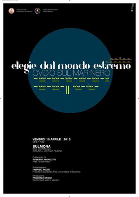 10-04-2015 - Elegie dal mondo estremo. Ovidio sul Mar Nero