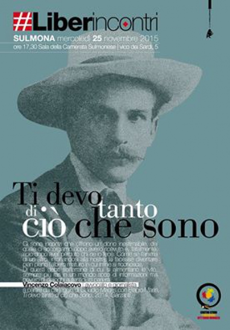 25-11-2015 - #Liberincontri. Vincenzo Colaiacovo